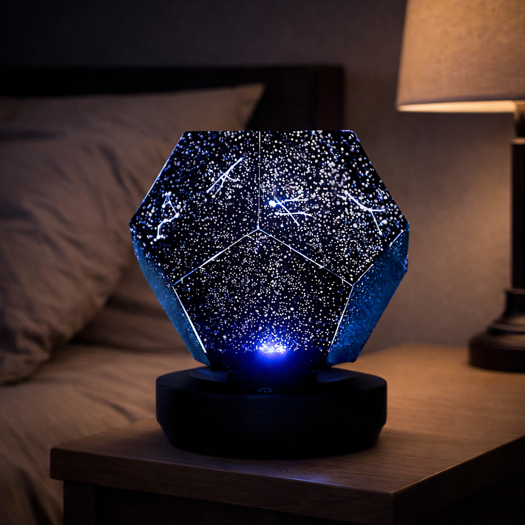 Galaxy Star Projector Night Light - Constellation Projector for Bedroom